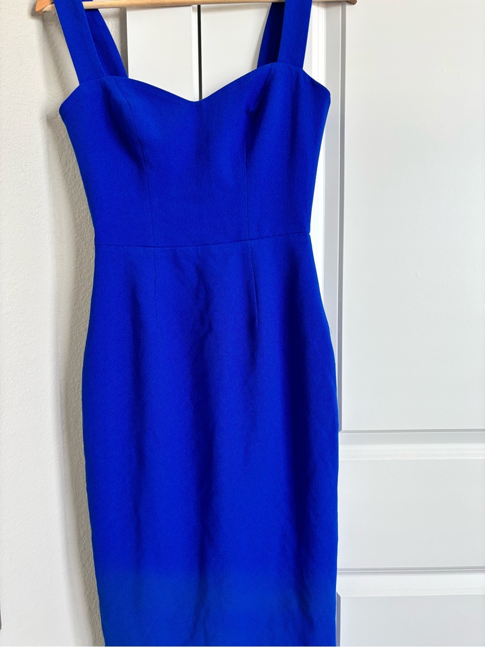Dress the Population Cobalt Blue Midi Sheath Dress